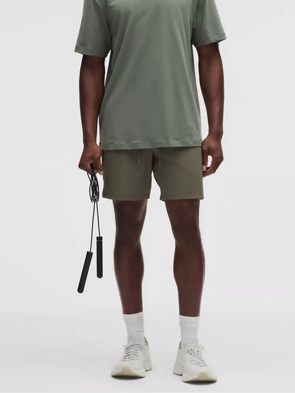 lululemon athletica Men's Olive Performance Training Shorts Size XL